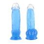Dildo stimolatore vaginale realistico morbido con venature pene jelly con ventosa