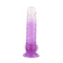 Fallo realistico pene finto con testicoli dildo jelly sextoys anale vaginale
