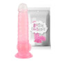 Fallo ultra realistico jelly Deep passion pene finto con testicoli