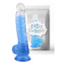 Dildo morbido con ventosa realistico jelly stimolatore anale vaginale per lei