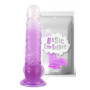 Fallo realistico pene finto con testicoli dildo jelly sextoys anale vaginale