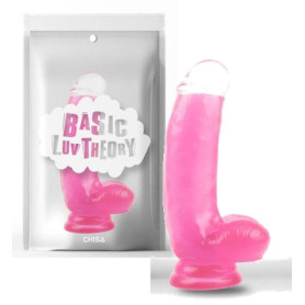 Fallo con testicoli stimolatore vaginale realistico con ventosa pene finto sexy
