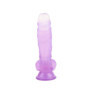 Dildo piccolo realistico con testicoli in pvc sextoys per lei stimolatore morbido vaginale