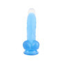 Fallo realistico pene finto per lei stimolatore anale vaginale in pvc con testicoli