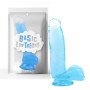 Fallo realistico pene finto per lei stimolatore anale vaginale in pvc con testicoli