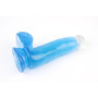 Fallo realistico con testicoli jelly sexy fantasy sextoys morbido per lei