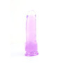 Realistic dildo pene finto con testicoli jelly fallo con texture morbida per lei