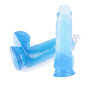 Fallo realistico con testicoli jelly sexy fantasy sextoys morbido per lei