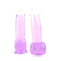 Realistic dildo pene finto con testicoli jelly fallo con texture morbida per lei