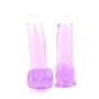 Realistic dildo pene finto con testicoli jelly fallo con texture morbida per lei