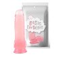 Pene finto jelly con venature realistiche stimolatore vaginale anale con ventosa