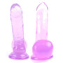 Dildo realistico jelly pene finto curvo sextoys per lei stimolatore vaginale anale