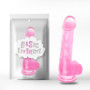 Dildo realistico con testicoli morbido real passion stimolatore vaginale anale big