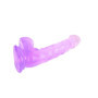 Dildo realistico con venature e ventosa morbido pene finto per giochi sexy