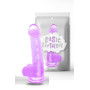 Dildo realistico con venature e ventosa morbido pene finto per giochi sexy