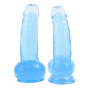 Fallo jelly morbido xxl pene finto flessibile impermeabile con ventosa stimolatore sexy donna