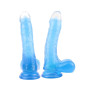 dildo realistico con ventosa 20,5 cm stimolatore vaginale anale sextoys per lei