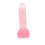 Dildo jelly realistico con ventosta stimolatore vaginale Sensual pene finto morbido
