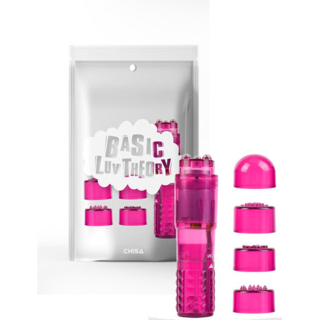 Vibratore per clitoride da viaggio 4 pz Ultimate massanger mini dildo vibrante