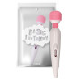 Vibratore ricaricabile magic wand in silicone curve stimolatore clitoride massaggiatore vibrante