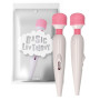 Vibratore ricaricabile magic wand in silicone curve stimolatore clitoride massaggiatore vibrante