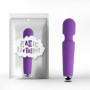 Vibratore magic wand con testina flessibile soft touch massaggiatore vaginale waterproof