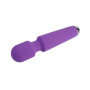 Vibratore magic wand con testina flessibile soft touch massaggiatore vaginale waterproof