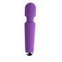 Vibratore magic wand con testina flessibile soft touch massaggiatore vaginale waterproof