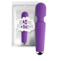 Vibratore magic wand con testina flessibile soft touch massaggiatore vaginale waterproof