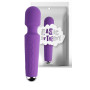 Vibratore magic wand con testina flessibile soft touch massaggiatore vaginale waterproof