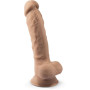 fallo realistico vaginale anale dildo con ventosa e testicoli pene finto sextoys