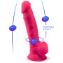 Fallo realistico con ventosa testicoli in silicone dildo anale pene finto sextoy