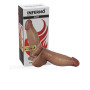 Dildo dual density ultra realistico in silicone pene finto xxl con ventosa sextoys per lei