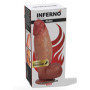 Fallo big con ventosa impermeabile in silicone stimolatore vaginale anale sextoys per lei