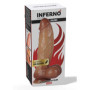 Pene finto soft touch in silicone medicale morbido dildo con testicoli ultra realistico