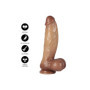 Pene finto soft touch in silicone medicale morbido dildo con testicoli ultra realistico