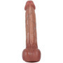 Dildo ultra realistico dual density in silicone fallo gigante stimolatore xxl vaginale