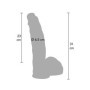 Fallo dual density ultra realistico enorme stimolatore vaginale XXL per donna pene finto gigante