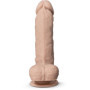 Dildo real skin in silicone termoregolatore fallo realistico con ventosa sextoys per lei