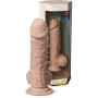 Dildo real skin in silicone termoregolatore fallo realistico con ventosa sextoys per lei
