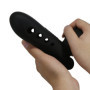 Guaina fallica indossabile prolunga per pene in silicone con pompa stimolatore per la coppia