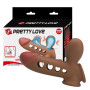 Guaina indossabbile prolunga pene in silicone gonfiabile stimolatore pene e vagina per coppie