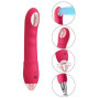 Vibratore per la doccia multivelocità in silicone ricaricabile stimolatore vaginale per lei