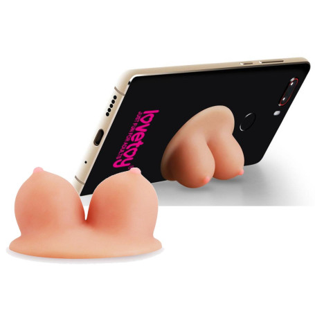 Gadget per feste divertente a forma di seno con ventosa gadget erotico