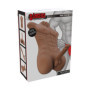 Masturbatore busto ultra realistico con dildo di 20 cm e ano penetrabile stimolatore anale vaginale Dude,Fuck Me!