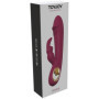 Vibratore rabbit stimolatore clitoride vaginale fallo ricaricabile in silicone per donna