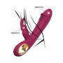 Vibratore rabbit stimolatore clitoride vaginale fallo ricaricabile in silicone per donna