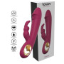 Vibratore rabbit stimolatore clitoride vaginale fallo ricaricabile in silicone per donna