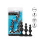 Kit plug anale in silicone stimolatore anal kit con ventosa per donna