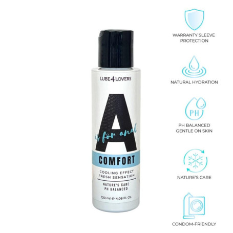 Lubrificante anale a base d'acqua effetto freddo stimolante anale 120 ml